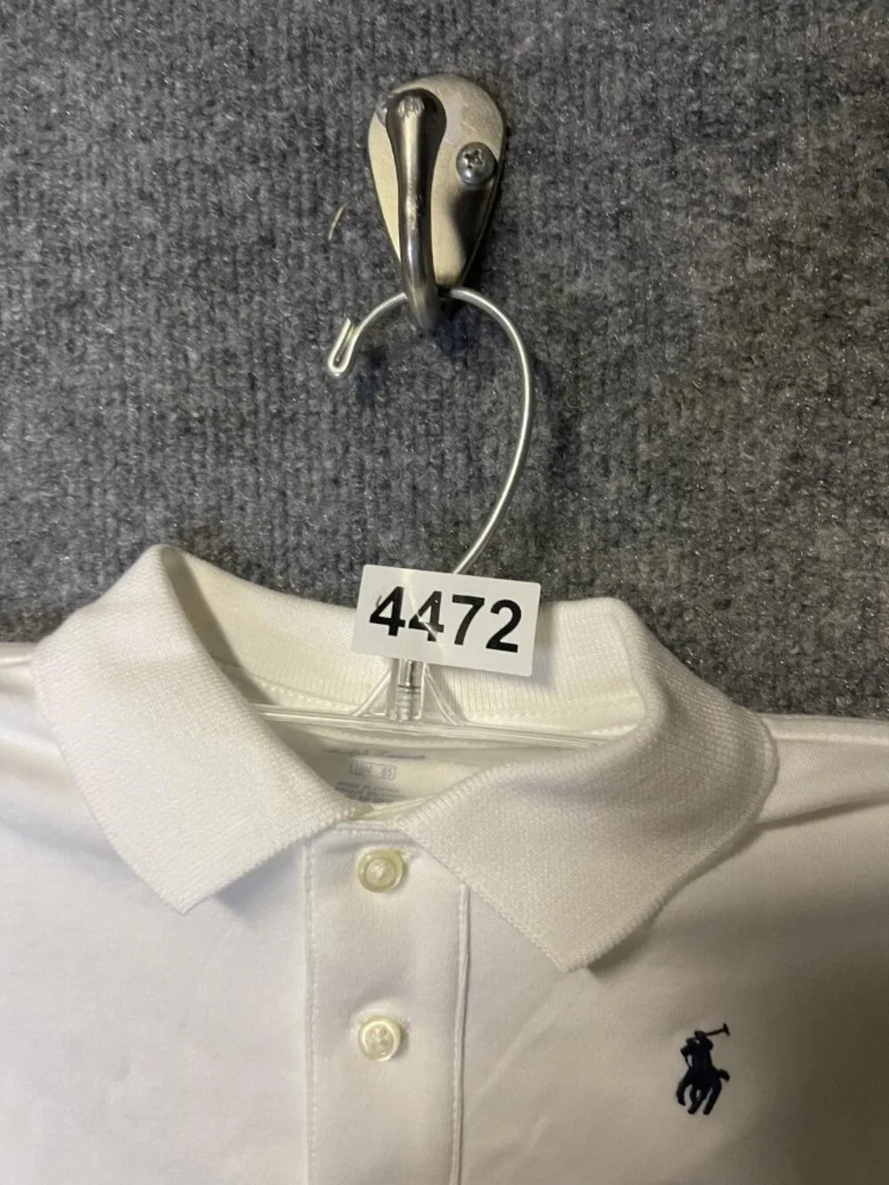 Ralph Lauren Polo Shirt Boys 12-18 Months White Short Sleeve Pony Logo Knit